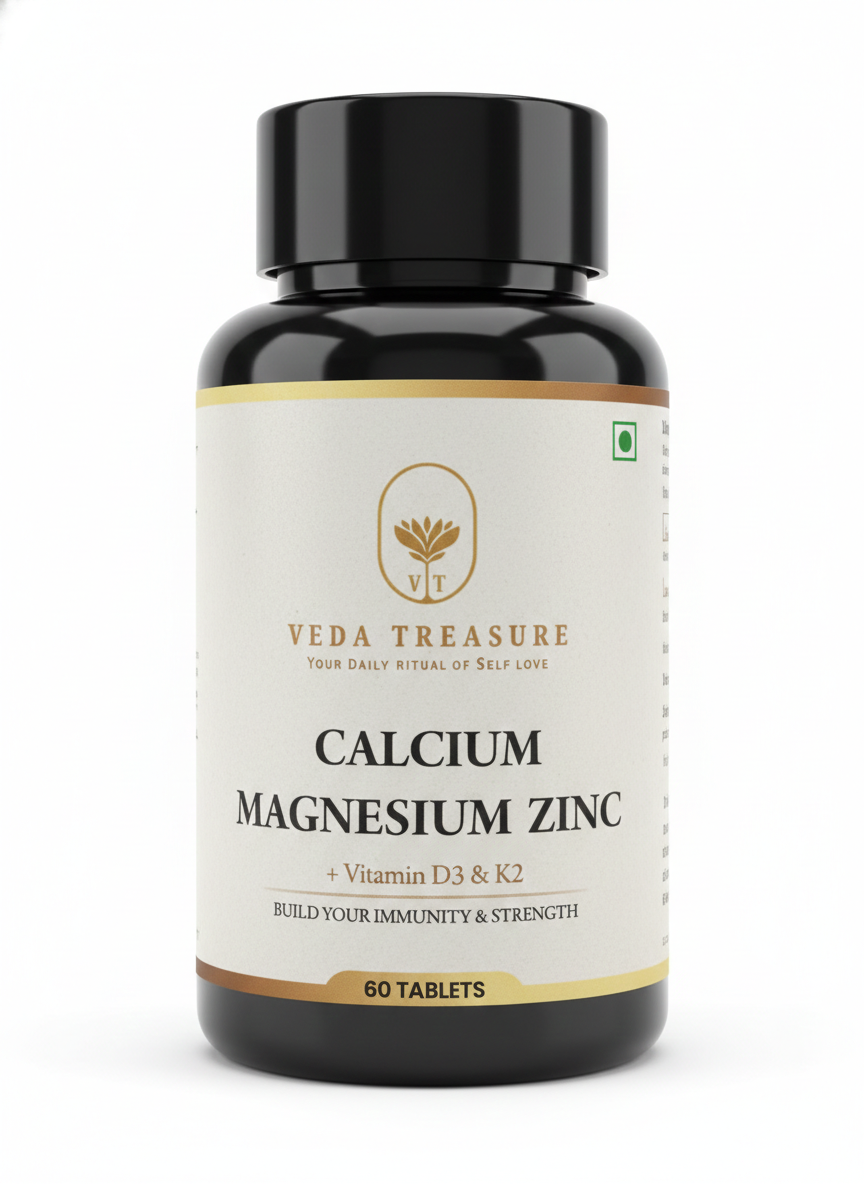Veda Treasure Calcium Magnesium Zinc 60 tablets — buy on Amazon India